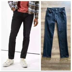 American Eagle Jeans Black Slim Straight 29 Waist Men’s